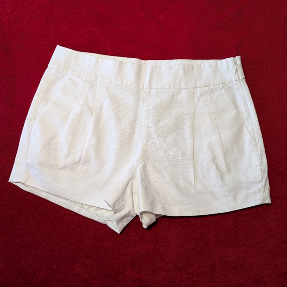 J. Crew Pants - J. Crew Structured Cotton Shorts - Chino Pleated 3 inch inseam